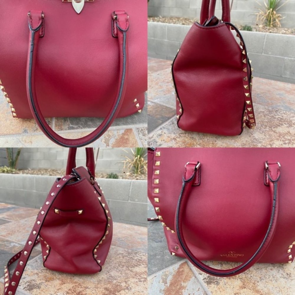 SOLD Valentino Garavani Double Handle Satchel - Picture 9 of 16